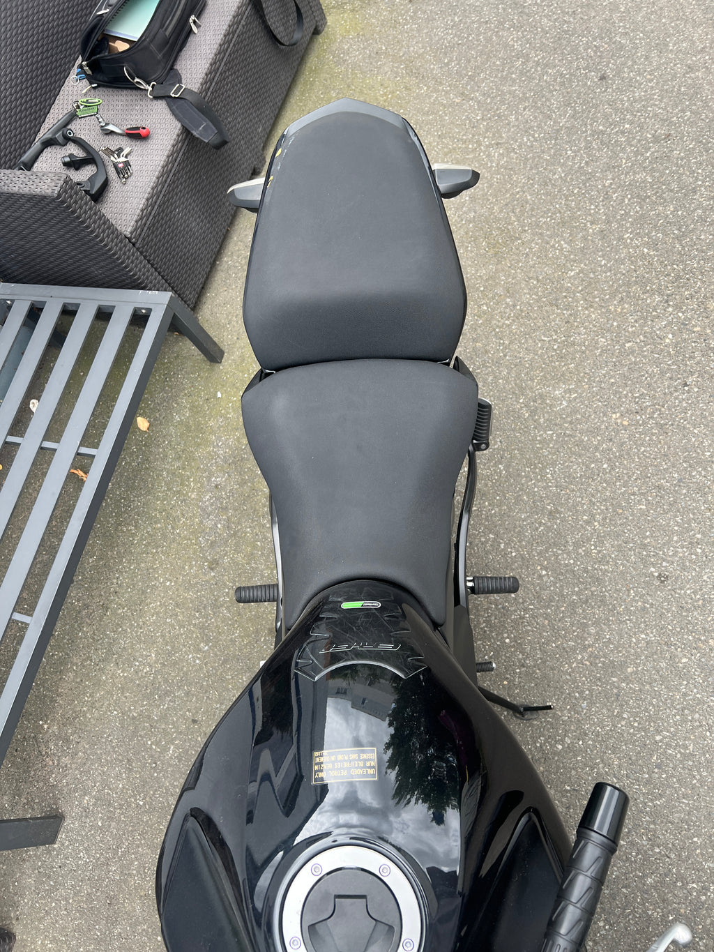 Kawasaki ER-6n / ER-6f Griff-Abdeckung